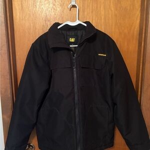 Caterpillar Men's Black Varsity Jacket